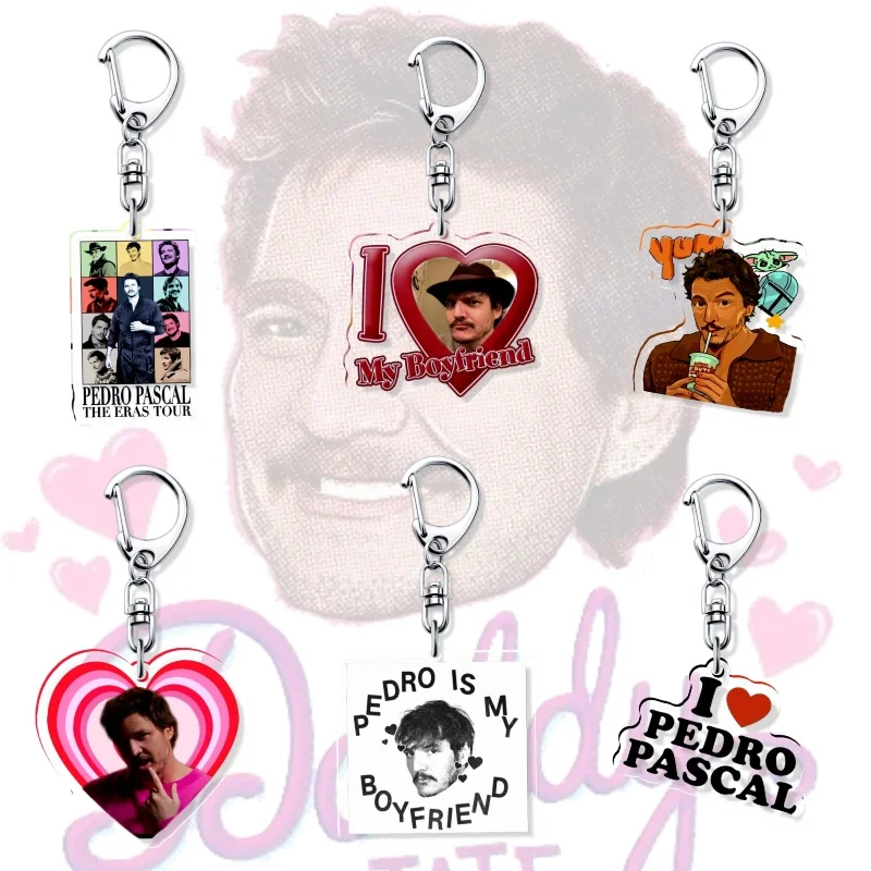 Pedrol Pascal Honey Sweet Baby Acrylic Keychain Lovely Bag Charms Pendant Gift Key Chain Cute Souvenir Creative Friend Kingring
Pedrol Pascal Honey Sweet Baby Acrylic Keychain Lovely Bag Charms Pendant Gift Key Chain Cute Souvenir Creative Friend Kingring