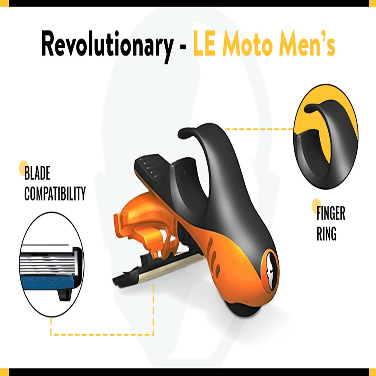 Men's Head and Skull Shaving Razor - Revolutionary Dual Active Suspension
Men's Head and Skull Shaving Razor - Revolutionary Dual Active Suspension