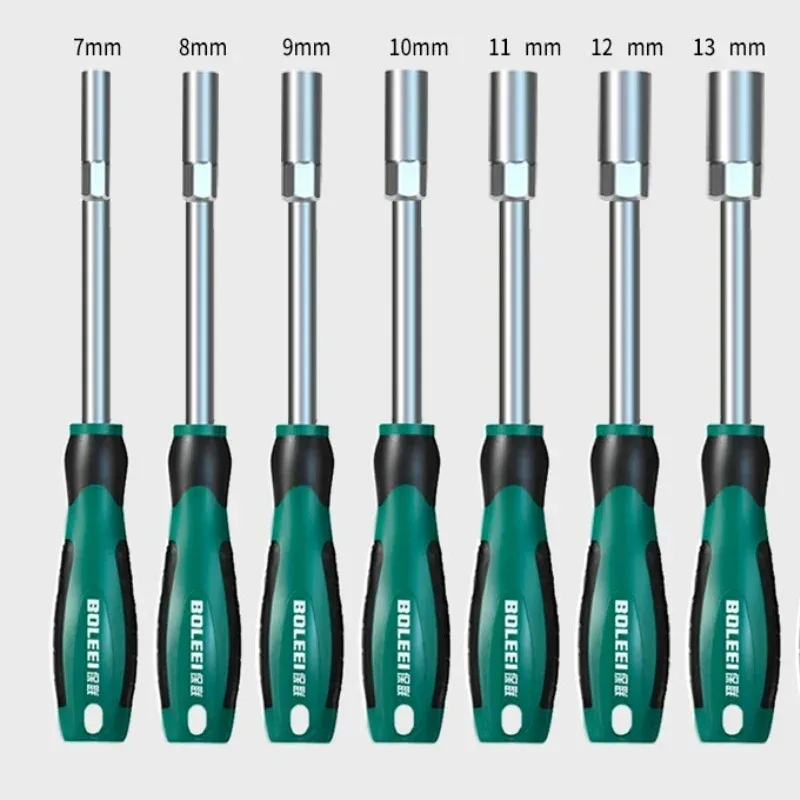 Metal Socket Driver Wrench Screwdriver Hex Nut Key Nutdriver Hand Tool 6mm 7mm 8mm 9mm 10mm 11mm 12mm 13mm 14mm
Metal Socket Driver Wrench Screwdriver Hex Nut Key Nutdriver Hand Tool 6mm 7mm 8mm 9mm 10mm 11mm 12mm 13mm 14mm