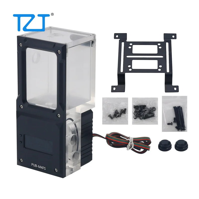 TZT FREEZEMOD PUB-M4FS 175ml Small Pump Reservoir Combo Water Cooling Pump with High-Temperature Alarm
TZT FREEZEMOD PUB-M4FS 175ml Small Pump Reservoir Combo Water Cooling Pump with High-Temperature Alarm