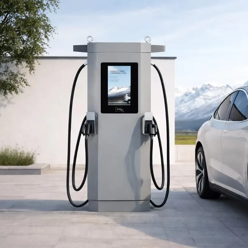 EV DC Fast Charger Floor-Mounted DC Fast Charging Station OCPP EV Charger 80KW 240KW DC Electric Vehicle Charging Stations
EV DC Fast Charger Floor-Mounted DC Fast Charging Station OCPP EV Charger 80KW 240KW DC Electric Vehicle Charging Stations