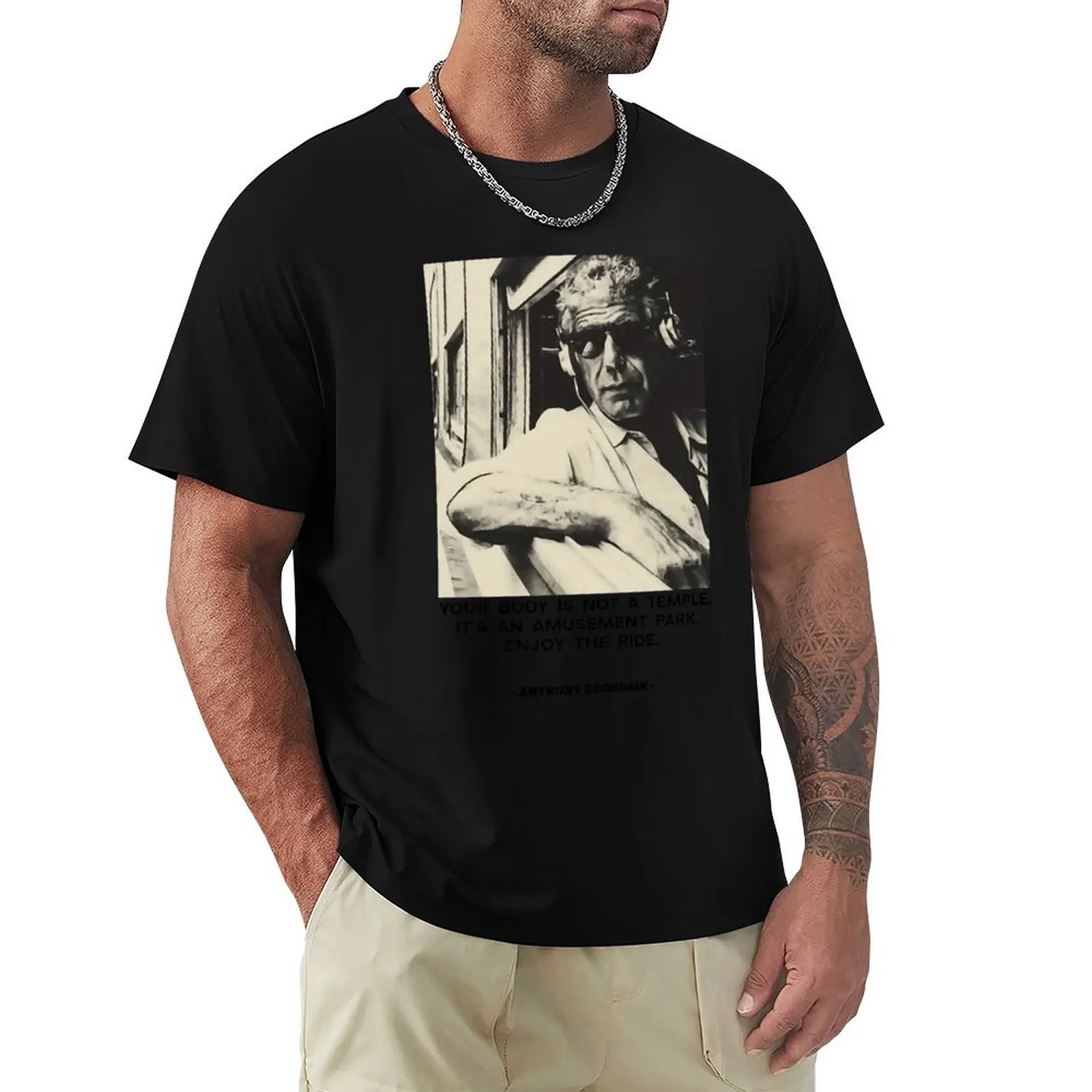 Anthony chef Bourdain vintage! T-Shirt funny shirt cotton boys whites t shirt for men
Anthony chef Bourdain vintage! T-Shirt funny shirt cotton boys whites t shirt for men
