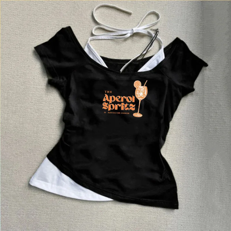 Women’s Asymmetric T - Shirt, Summer Vibe, Artistic Print, Trendy Casual Wear for Street & Party Occasions
Women’s Asymmetric T - Shirt, Summer Vibe, Artistic Print, Trendy Casual Wear for Street & Party Occasions