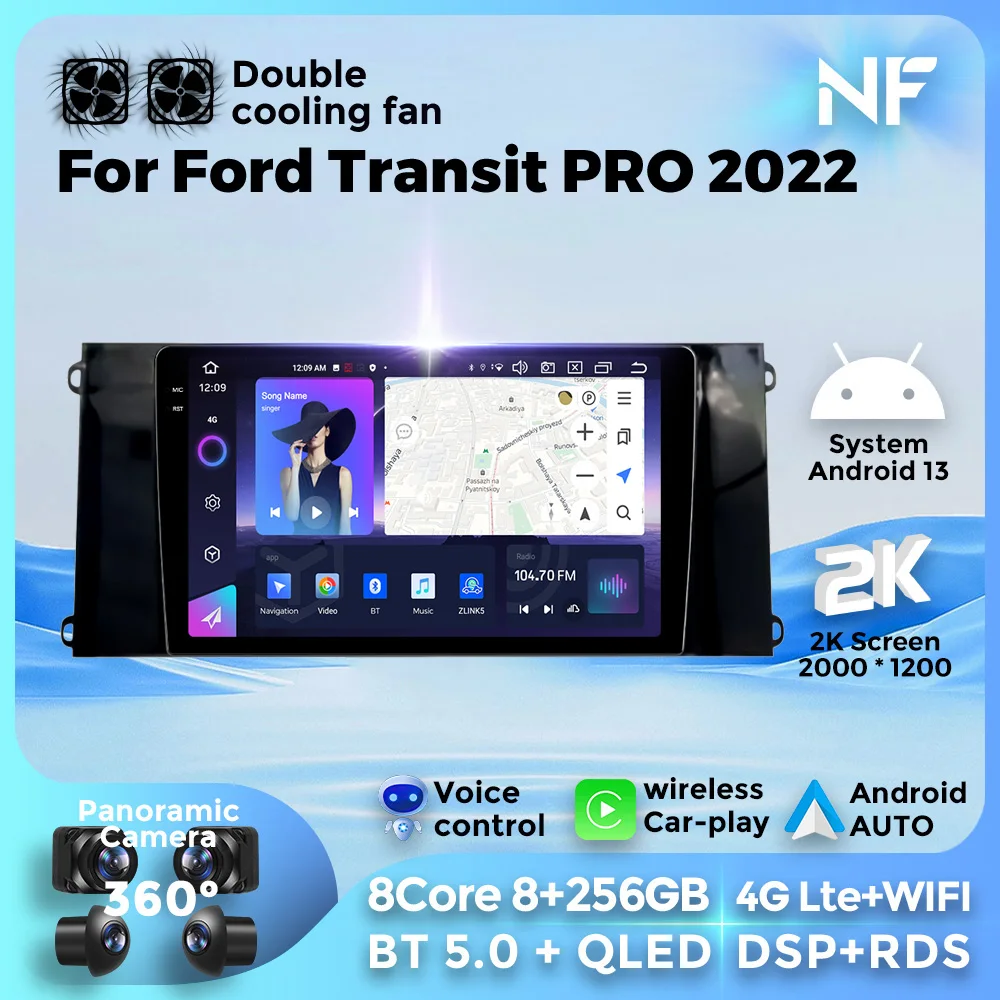 Для Ford Transit PRO 2022 Android 13 мультимедийный видеоплеер навигация GPS для Carplay авто 8 + 256G 4G LTE WIFI BT5.0 Автомагнитола
Для Ford Transit PRO 2022 Android 13 мультимедийный видеоплеер навигация GPS для Carplay авто 8 + 256G 4G LTE WIFI BT5.0 Автомагнитола