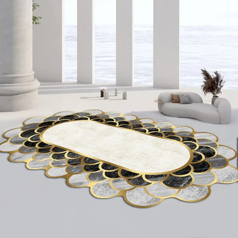 Modern Minimalist Carpets for Living Room Irregular Shape Bedroom Decor Plush Carpet Fluffy Soft Bedside Mat Home Washable Rug
Modern Minimalist Carpets for Living Room Irregular Shape Bedroom Decor Plush Carpet Fluffy Soft Bedside Mat Home Washable Rug