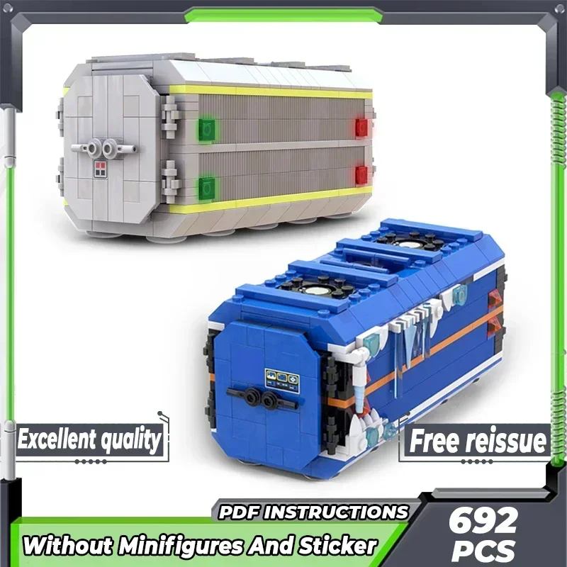 Space Transportation Model Moc Building Bricks Space Shipping Container Technology Blocks Gifts Christmas Toys DIY Sets Assembly
Space Transportation Model Moc Building Bricks Space Shipping Container Technology Blocks Gifts Christmas Toys DIY Sets Assembly