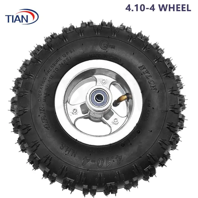 Off road tires 4.10-4 inch electric scooter tires 4-inch alloy wheels with tires and inner tubes suitable for scooter wheels
Off road tires 4.10-4 inch electric scooter tires 4-inch alloy wheels with tires and inner tubes suitable for scooter wheels