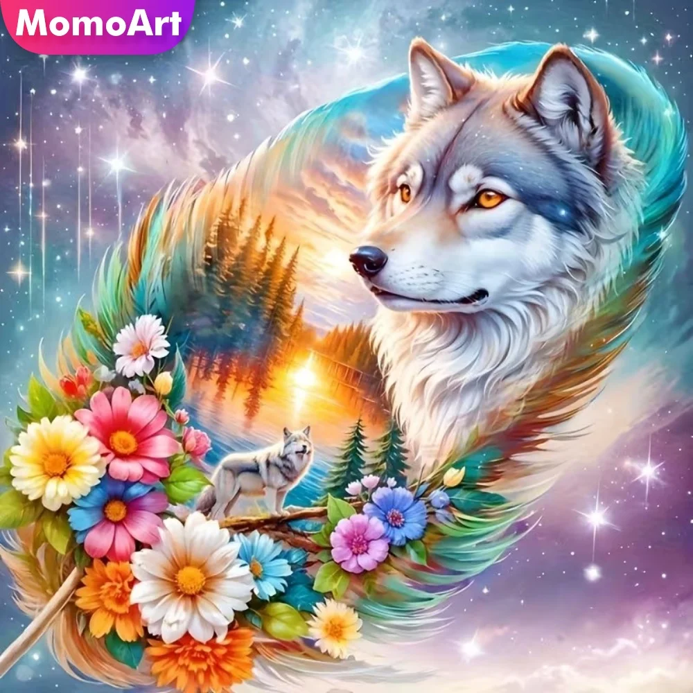 Momoart 5D DIY Алмазная мозаика: Новинка! Набор для творчества из акрила – Картина «Волк», «Собака», «Перо», «Цветок». Настенный декор.
Momoart 5D DIY Алмазная мозаика: Новинка! Набор для творчества из акрила – Картина «Волк», «Собака», «Перо», «Цветок». Настенный декор.
