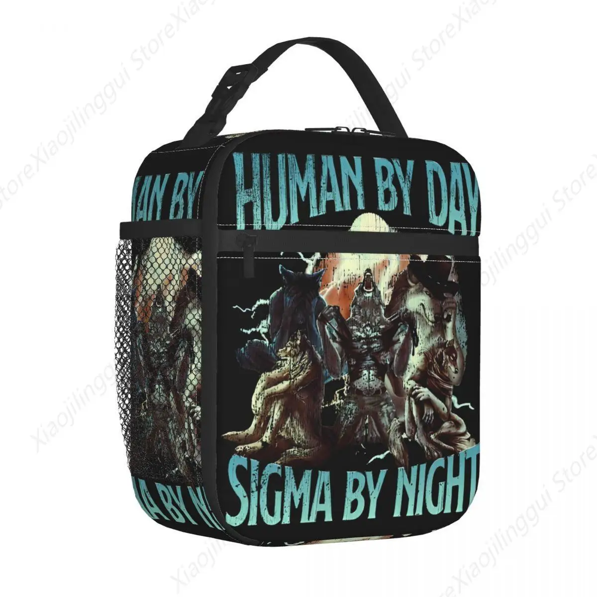 Винтажные сумки для обеда Human By Day Sigma By Night Bootleg, термоизолированные сумки для обеда, портативная коробка с забавным волком для ланча, ланч-бокса
Винтажные сумки для обеда Human By Day Sigma By Night Bootleg, термоизолированные сумки для обеда, портативная коробка с забавным волком для ланча, ланч-бокса