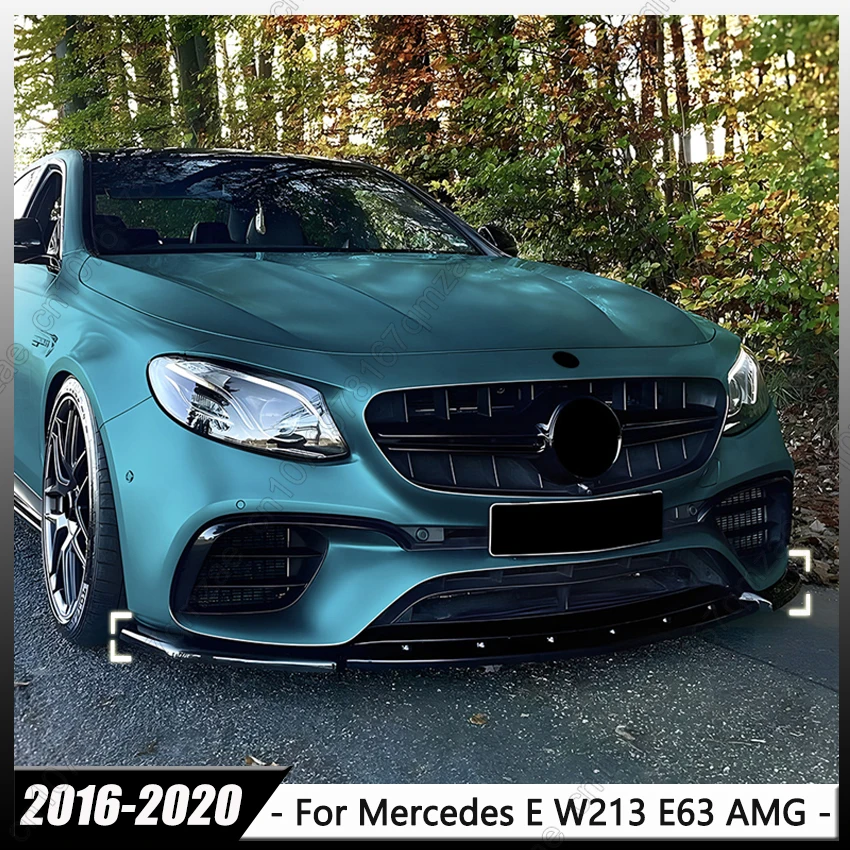 For Mercedes Benz E-Class W213 E63 AMG 2016-2020 Front Bumper Lip Spoiler Splitter Diffuser Body Kit Tuning Protector
For Mercedes Benz E-Class W213 E63 AMG 2016-2020 Front Bumper Lip Spoiler Splitter Diffuser Body Kit Tuning Protector