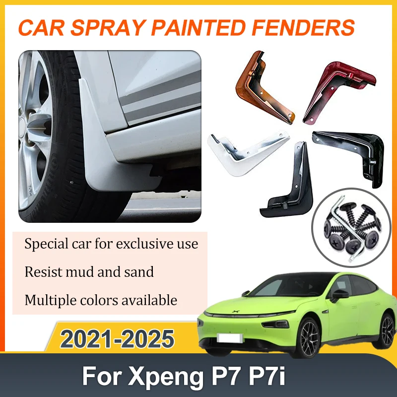 Для Xpeng P7 P7i 2021 2022 2023 2024 2025 автомобильное крыло брызговики брызговики передние и задние брызговики автоинструмент аксессуары 
Для Xpeng P7 P7i 2021 2022 2023 2024 2025 автомобильное крыло брызговики брызговики передние и задние брызговики автоинструмент аксессуары