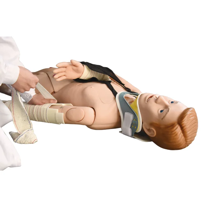 GD/J112 General Doctor Standard Patient for External Fixation Training Simulation in First Aid of Limb Fracture
GD/J112 General Doctor Standard Patient for External Fixation Training Simulation in First Aid of Limb Fracture