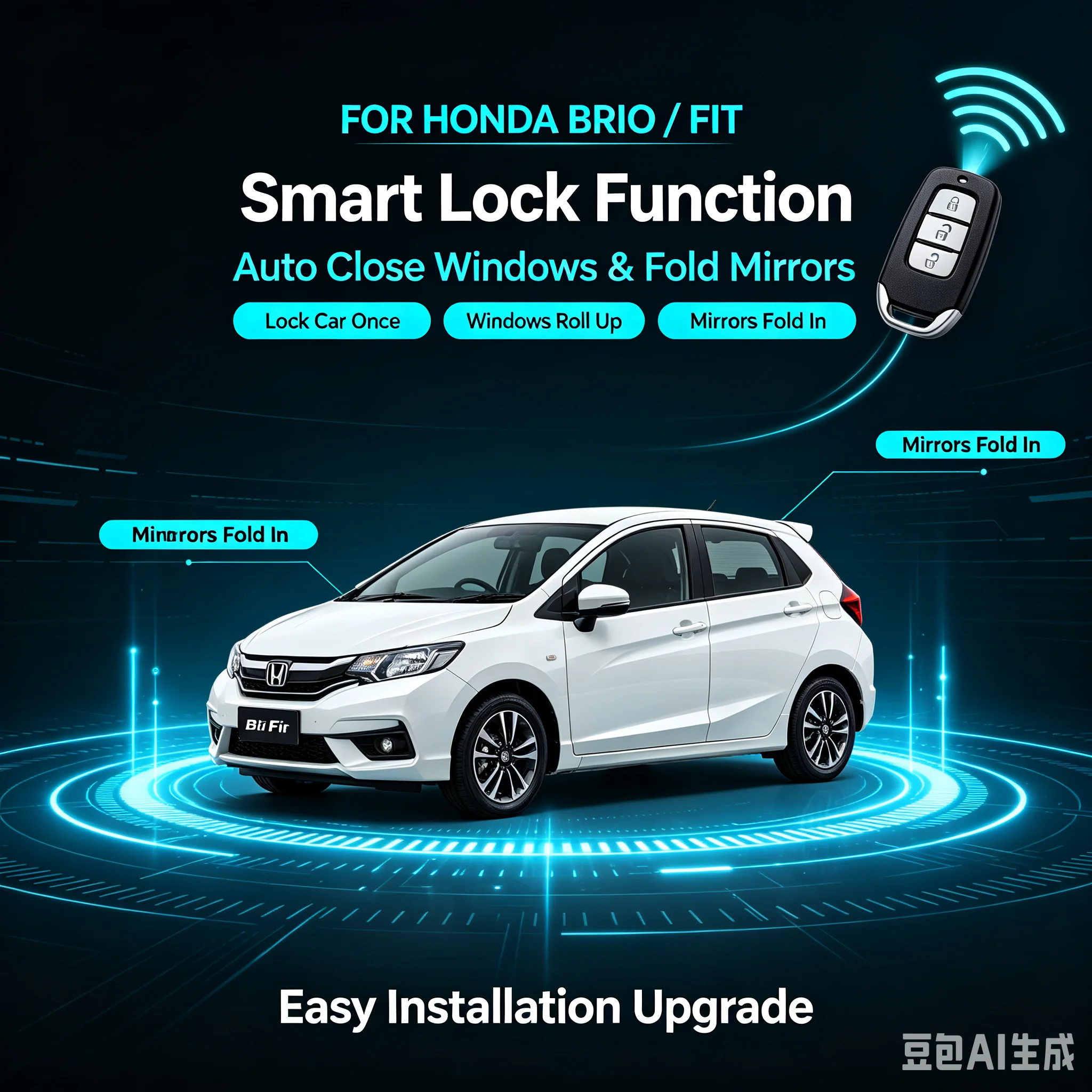 For Honda Brio Fit Auto Window Closer & Fold Mirror Module Lock Car Close Window Roll Up Folding Side Mirror Plug Play
For Honda Brio Fit Auto Window Closer & Fold Mirror Module Lock Car Close Window Roll Up Folding Side Mirror Plug Play