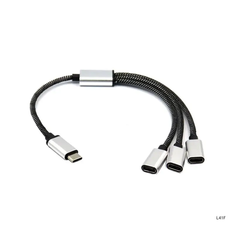 Сменный адаптер-удлинитель разветвителя USB C «папа» на 3 USB C «мама», 11,8 дюйма
Сменный адаптер-удлинитель разветвителя USB C «папа» на 3 USB C «мама», 11,8 дюйма