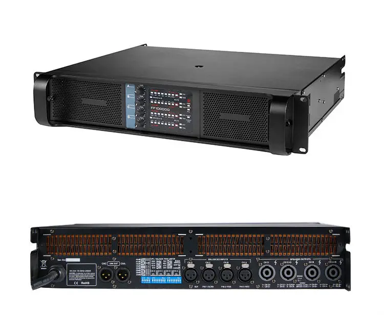 FP10000Q 2500W 4-Channel Power Amplifier for Subwoofer And Line Array Loudspeaker 1350W at 8 Ohms - DJ Audio Amplifier
FP10000Q 2500W 4-Channel Power Amplifier for Subwoofer And Line Array Loudspeaker 1350W at 8 Ohms - DJ Audio Amplifier