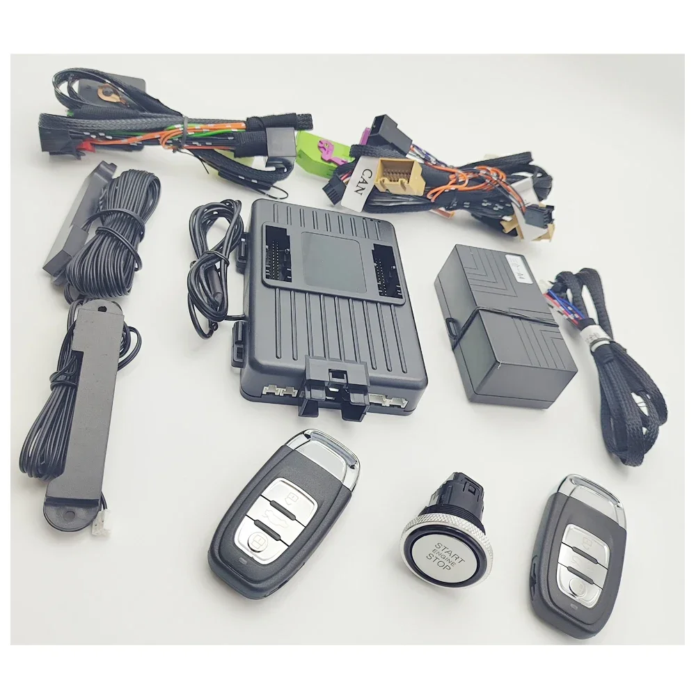 For Audi A4/Q5/S5/A5 2008-2017(Without Push Button) Add Push Start Remote Start System Keyless Entry System And Phone Control
For Audi A4/Q5/S5/A5 2008-2017(Without Push Button) Add Push Start Remote Start System Keyless Entry System And Phone Control