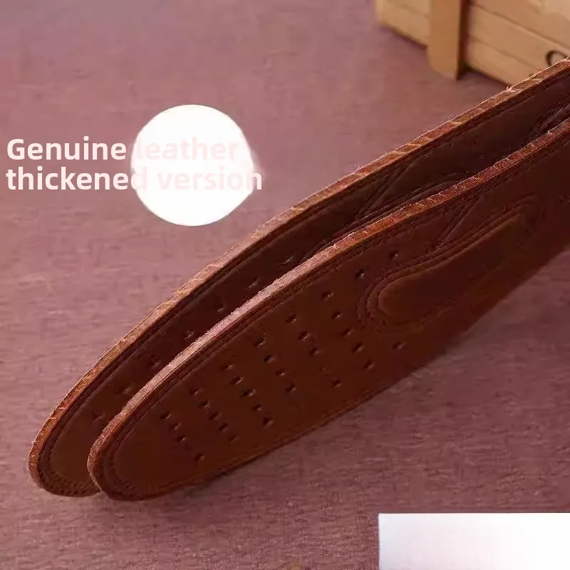 Thiened Cowhide oe Inserts Men's Sweat Absorbent Anti-Odor Genuine Leather Breathable Spring Summer Special Single oes
Thiened Cowhide oe Inserts Men's Sweat Absorbent Anti-Odor Genuine Leather Breathable Spring Summer Special Single oes