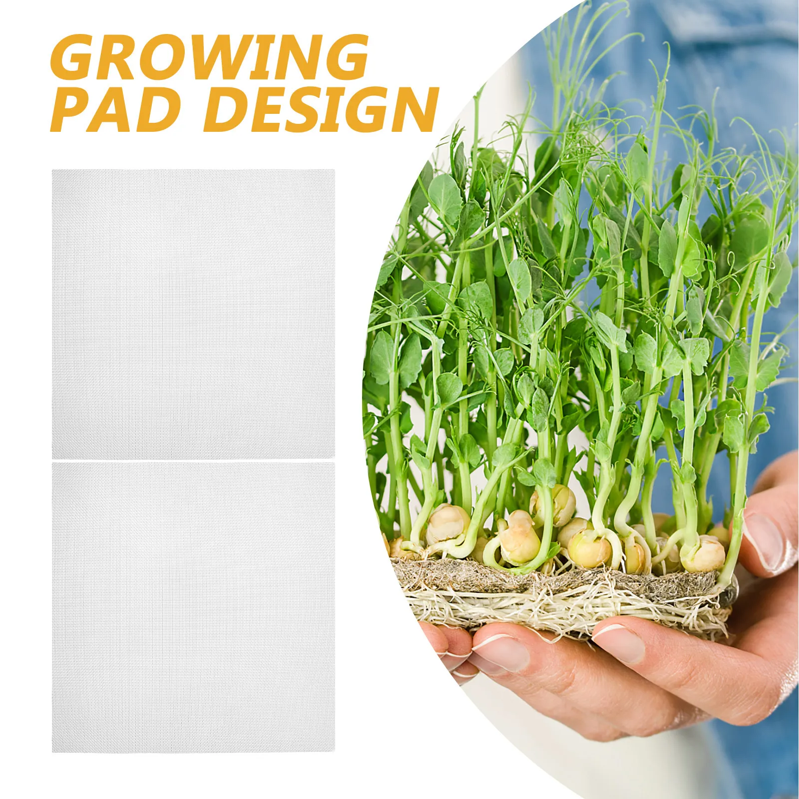 2Pcs Seed Sprouting Tray Mesh Mat Seed Sprouter Vegetable Microgreens Planting Mats for Germination Tray 30x30cm Microgreens
2Pcs Seed Sprouting Tray Mesh Mat Seed Sprouter Vegetable Microgreens Planting Mats for Germination Tray 30x30cm Microgreens