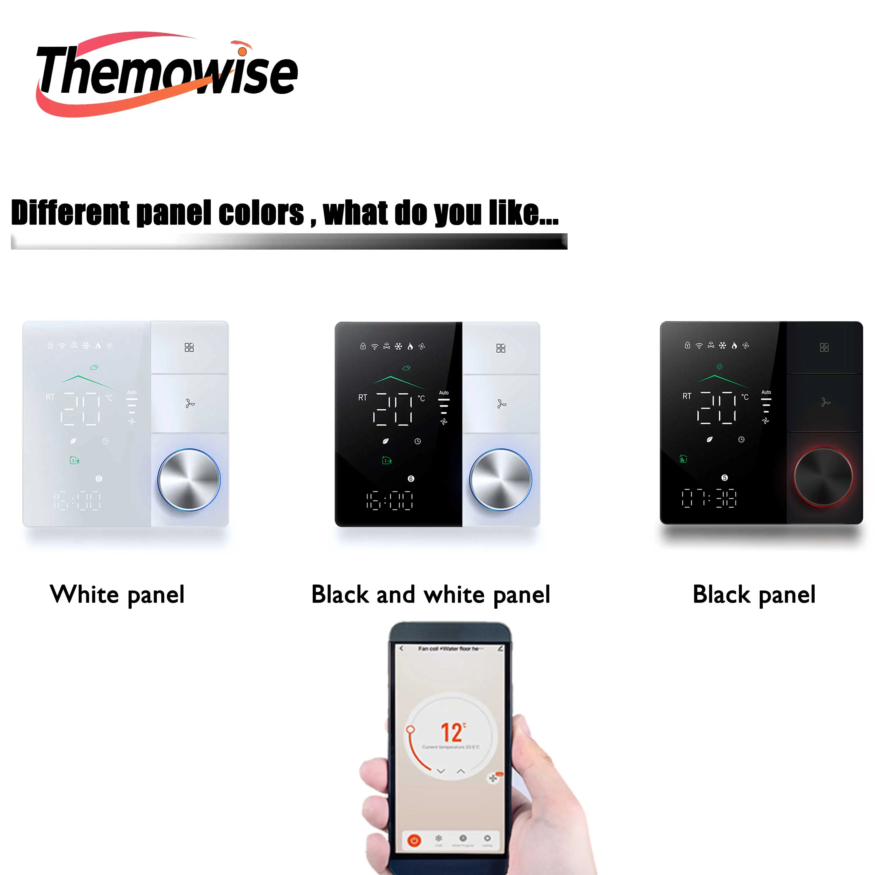 Smart ZIGBEE/WIFI LED Thermostat For Constant Temperature AC Fan Coil 2-Valve/1-Valve 3-Speed Energy Saving Control By 24V 220V
Smart ZIGBEE/WIFI LED Thermostat For Constant Temperature AC Fan Coil 2-Valve/1-Valve 3-Speed Energy Saving Control By 24V 220V