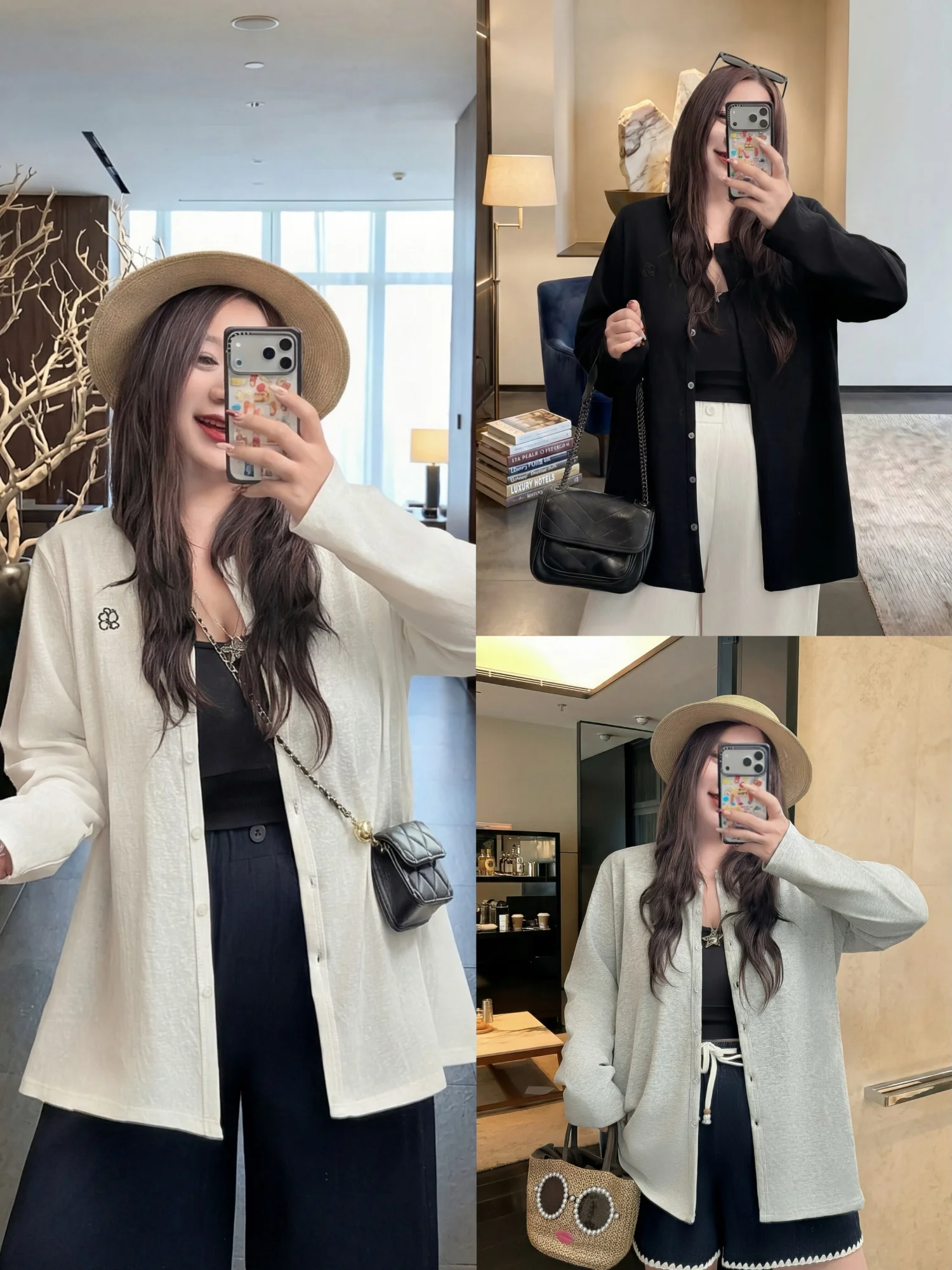 plus Size Women's Open Cardigan Jacket Spring New Style Commute Casual Loose Versatile Meat Concealing Slimming 4401H
plus Size Women's Open Cardigan Jacket Spring New Style Commute Casual Loose Versatile Meat Concealing Slimming 4401H