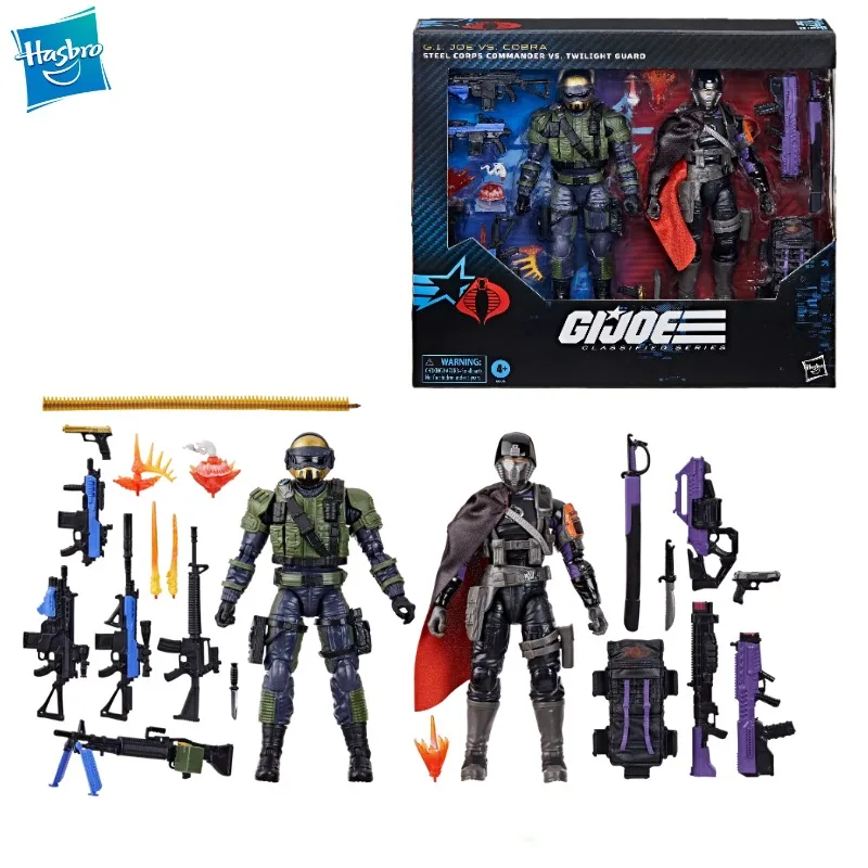 New Original Hasbro G.I. Joe Classified Series #141, Steel Corps Commander Vs. Twilight Guard Action Figure Gift Model
New Original Hasbro G.I. Joe Classified Series #141, Steel Corps Commander Vs. Twilight Guard Action Figure Gift Model