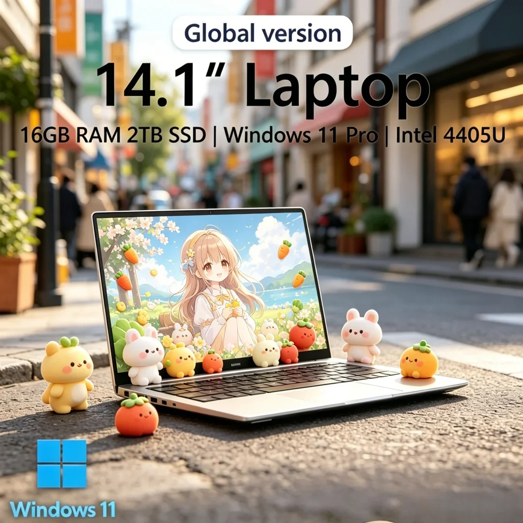 2026 Novate Compact 14.1 Inch Gaming PC Intel 4405U Supraslim 16GB RAM 2TB SSD 1920*1080 Windows 11 Pro Ingenious Polished Study
2026 Novate Compact 14.1 Inch Gaming PC Intel 4405U Supraslim 16GB RAM 2TB SSD 1920*1080 Windows 11 Pro Ingenious Polished Study