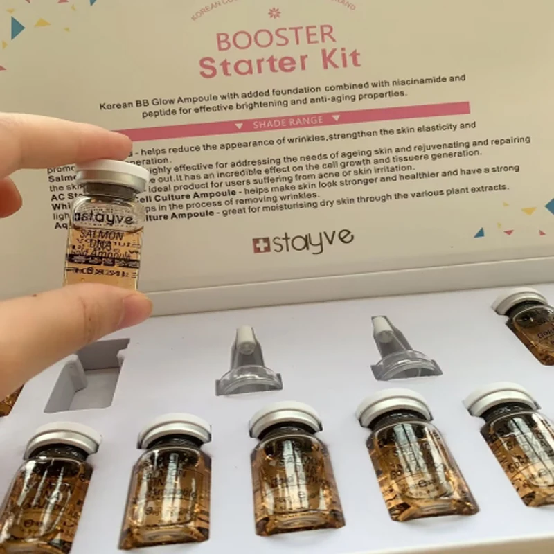 Stayve BB Glow 12 vials/box Korea 8ml BB Glow Starter Kit Foundation Face Serum Cosmetic Ampoule
Stayve BB Glow 12 vials/box Korea 8ml BB Glow Starter Kit Foundation Face Serum Cosmetic Ampoule