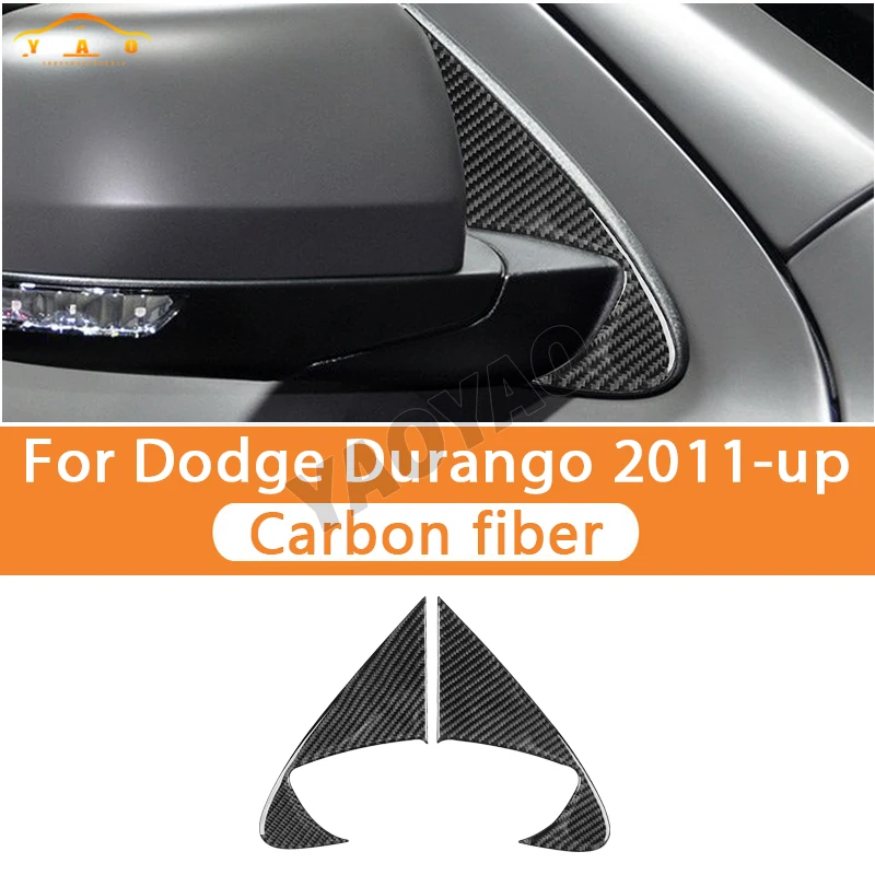 Carbon Fiber For Dodge Durango 2011-up Sticker Rear View Mirror Side Post Panel Trim Car Exterior decorative Accessories
Carbon Fiber For Dodge Durango 2011-up Sticker Rear View Mirror Side Post Panel Trim Car Exterior decorative Accessories