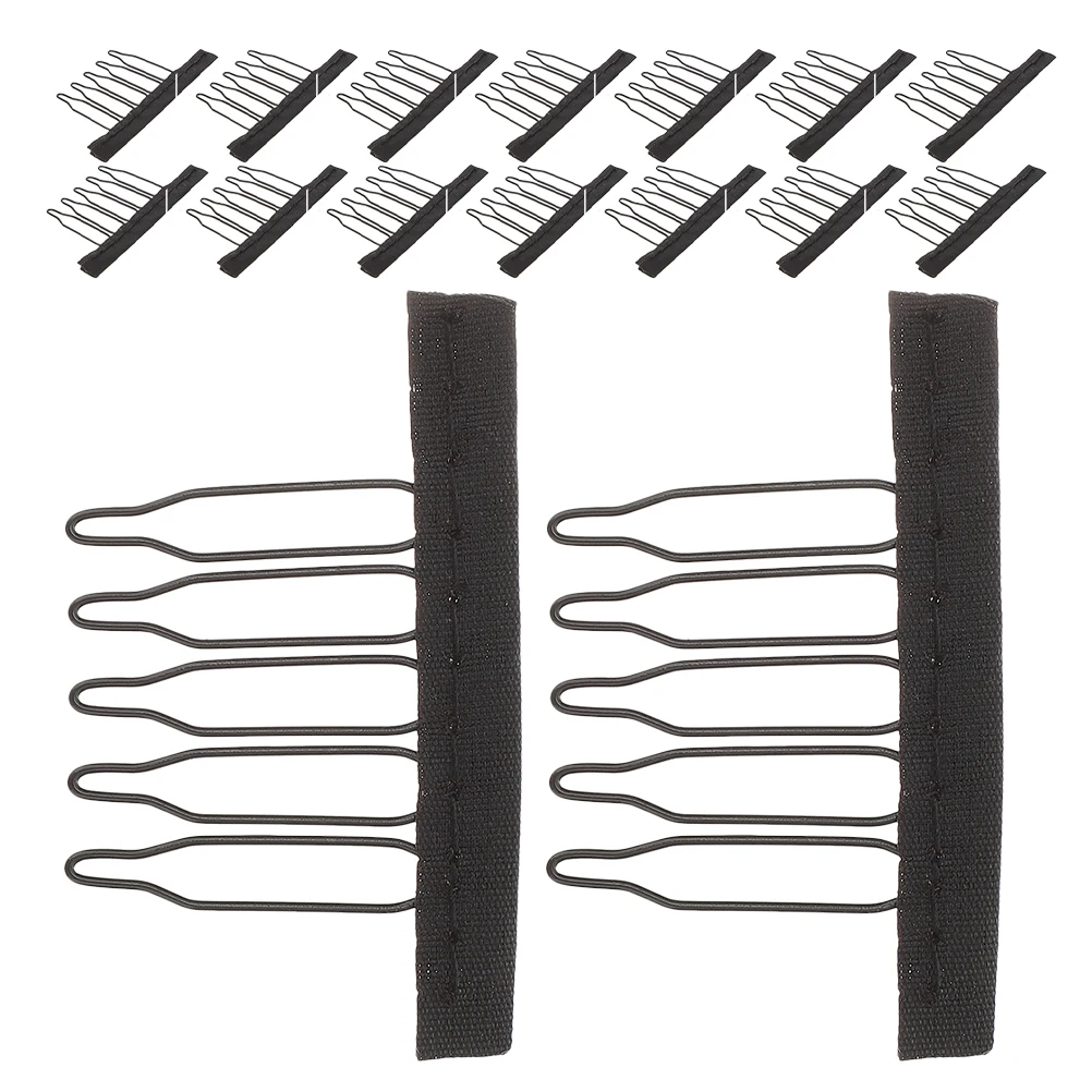 20 pcs Toothed Steel Clips Small Hair Pins Metal Combs Durable Design For Wigs Accessories Spring Net Cap Easy Use
20 pcs Toothed Steel Clips Small Hair Pins Metal Combs Durable Design For Wigs Accessories Spring Net Cap Easy Use