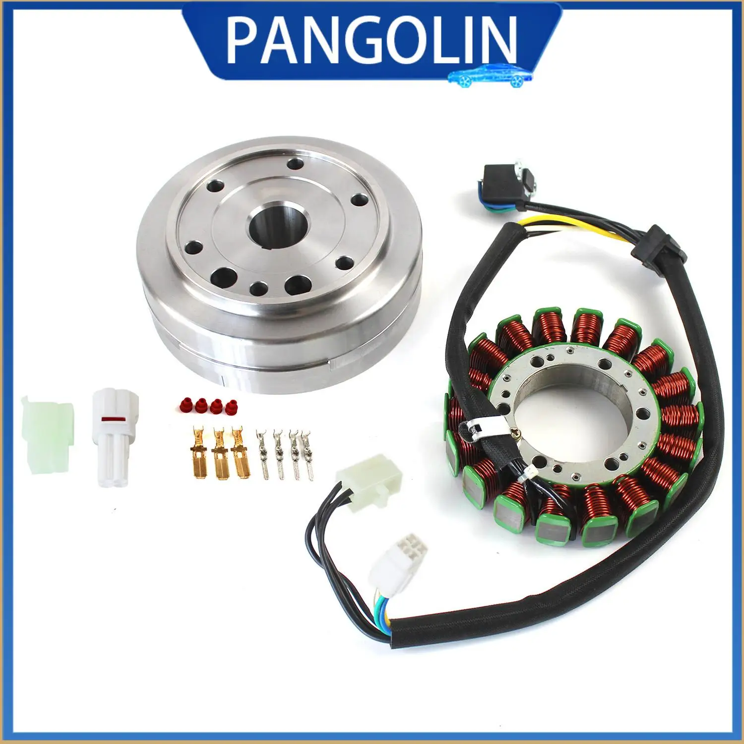 Комплект маховика PANGOLIN для Arctic Cat 400 Eiger 4x4 Auto 32101-38F01 32102-38F00 3430-054 3430-071 мотоциклетное электрическое зажигание
Комплект маховика PANGOLIN для Arctic Cat 400 Eiger 4x4 Auto 32101-38F01 32102-38F00 3430-054 3430-071 мотоциклетное электрическое зажигание