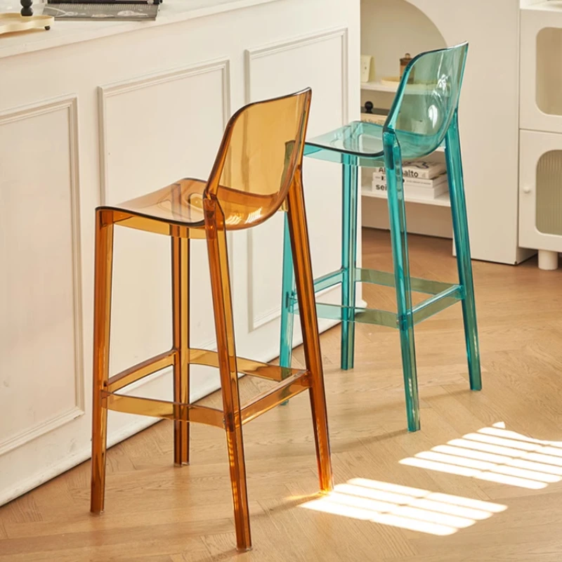 Transoiparent Modern Bar Chairs Acrylic Counter Light Luxury Apartment Bar Chairs Reception Ergonomic Sillas De Bar Furniture
Transoiparent Modern Bar Chairs Acrylic Counter Light Luxury Apartment Bar Chairs Reception Ergonomic Sillas De Bar Furniture