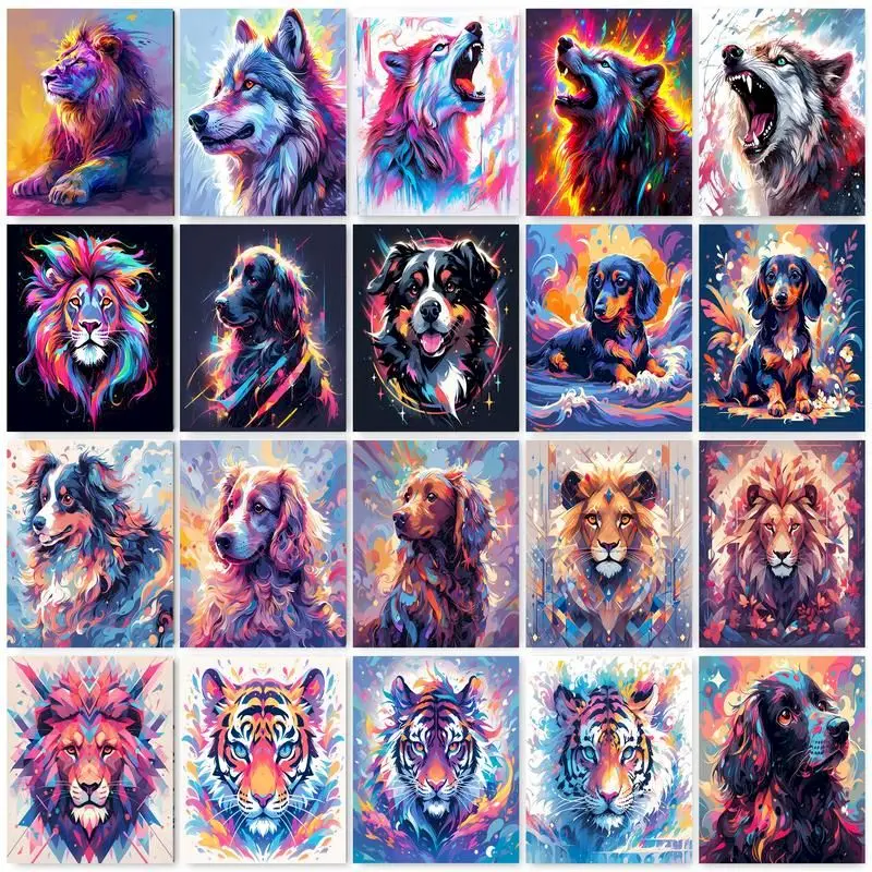 GATYZTORY DIY Painting By Numbers Paint Kit Dogs Painting Numbers Adults Crafts Diy Gift Home Decors On Canvas Coloring By Numbe
GATYZTORY DIY Painting By Numbers Paint Kit Dogs Painting Numbers Adults Crafts Diy Gift Home Decors On Canvas Coloring By Numbe