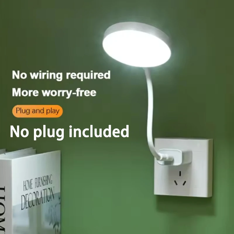 USB LEDLight, Plug and Play 360° Flexible Gooseneck Lamp, Flicker-Free Portable Desk Light for Reading, Bedside, Dorm & Computer
USB LEDLight, Plug and Play 360° Flexible Gooseneck Lamp, Flicker-Free Portable Desk Light for Reading, Bedside, Dorm & Computer