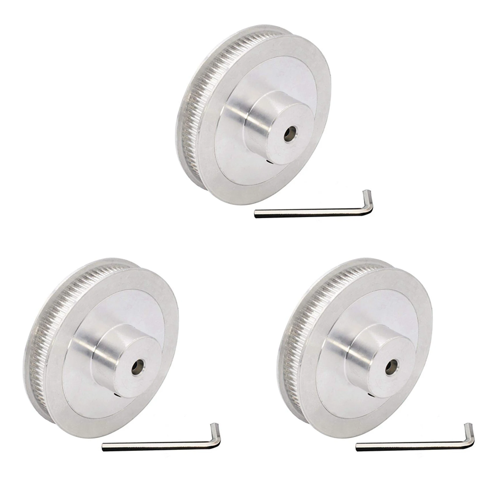 3 Set 5Mm Bore GT2 80T Pulley Synchronous Wheel 2GT Timing Belt Pulley 80 Teeth For Voron 2.4 3D Printer 6Mm Width Belt
3 Set 5Mm Bore GT2 80T Pulley Synchronous Wheel 2GT Timing Belt Pulley 80 Teeth For Voron 2.4 3D Printer 6Mm Width Belt