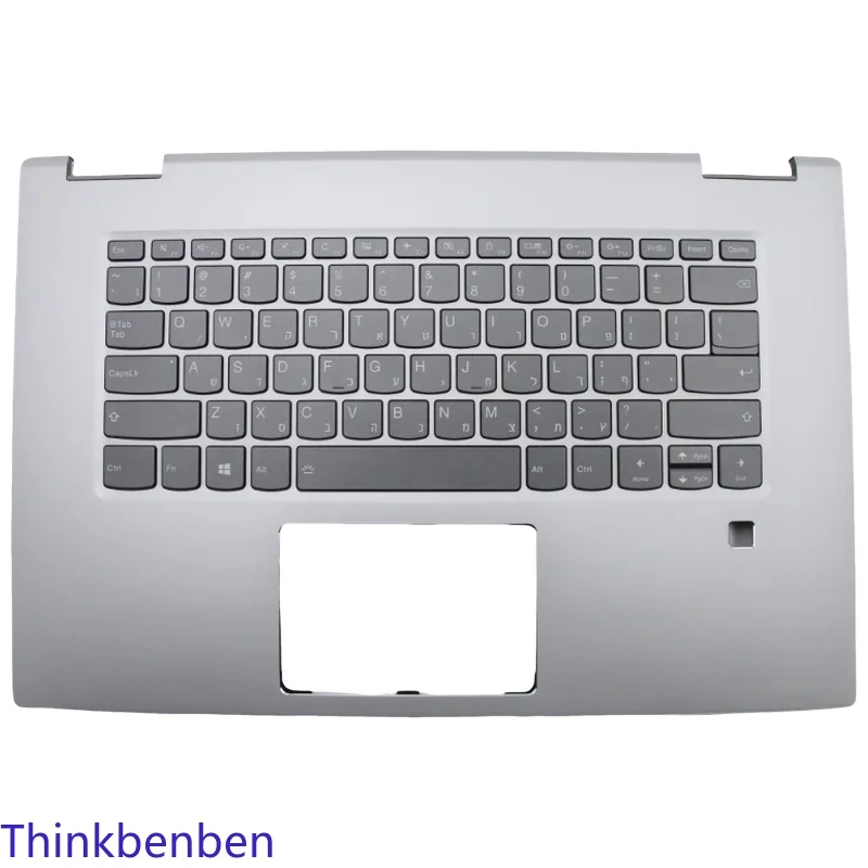 HB Hebrew (IL Israel) Silver Keyboard Upper Case Palmrest Shell Cover For Lenovo Ideapad Yoga 720 15 15IKB 5CB0N67952
HB Hebrew (IL Israel) Silver Keyboard Upper Case Palmrest Shell Cover For Lenovo Ideapad Yoga 720 15 15IKB 5CB0N67952