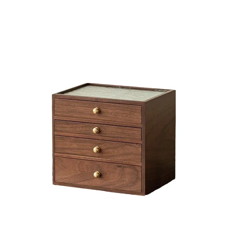 Jewelry box storage box High-end exquisite hand jewelry necklace storage Wooden drawer Large capacity multi-layer storage box
Jewelry box storage box High-end exquisite hand jewelry necklace storage Wooden drawer Large capacity multi-layer storage box