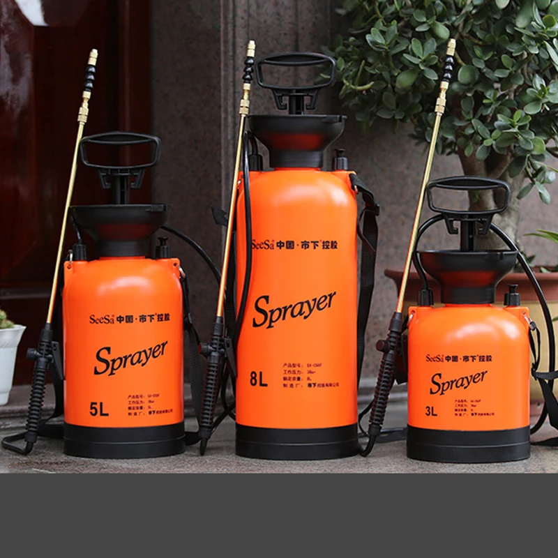 3-8L Shoulder Spray Air Pressure Sprayer Household Agriculture Gardens Watering Flowers Car Wash Disinfect Watering Can Sprayers
3-8L Shoulder Spray Air Pressure Sprayer Household Agriculture Gardens Watering Flowers Car Wash Disinfect Watering Can Sprayers