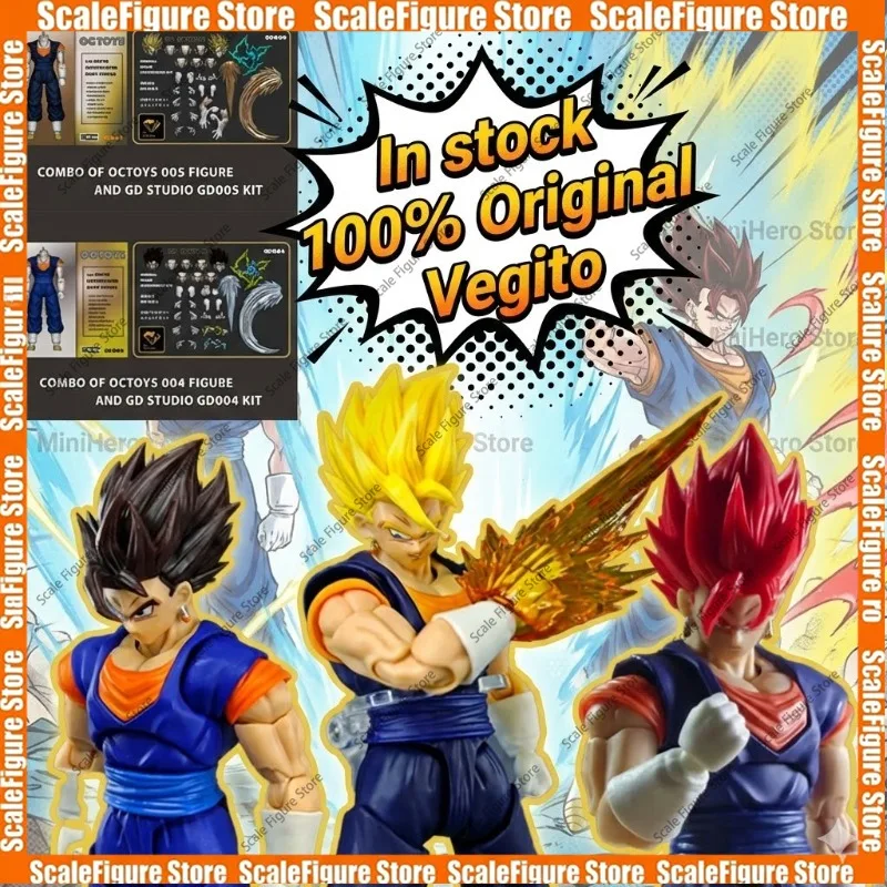In Stock OC Toys Dragon Ball Super Saiyan SSJ Vegetto Goku & Vegeta SHF 3.0 Action Figure Anime Collectible Model Toy Gift
In Stock OC Toys Dragon Ball Super Saiyan SSJ Vegetto Goku & Vegeta SHF 3.0 Action Figure Anime Collectible Model Toy Gift
