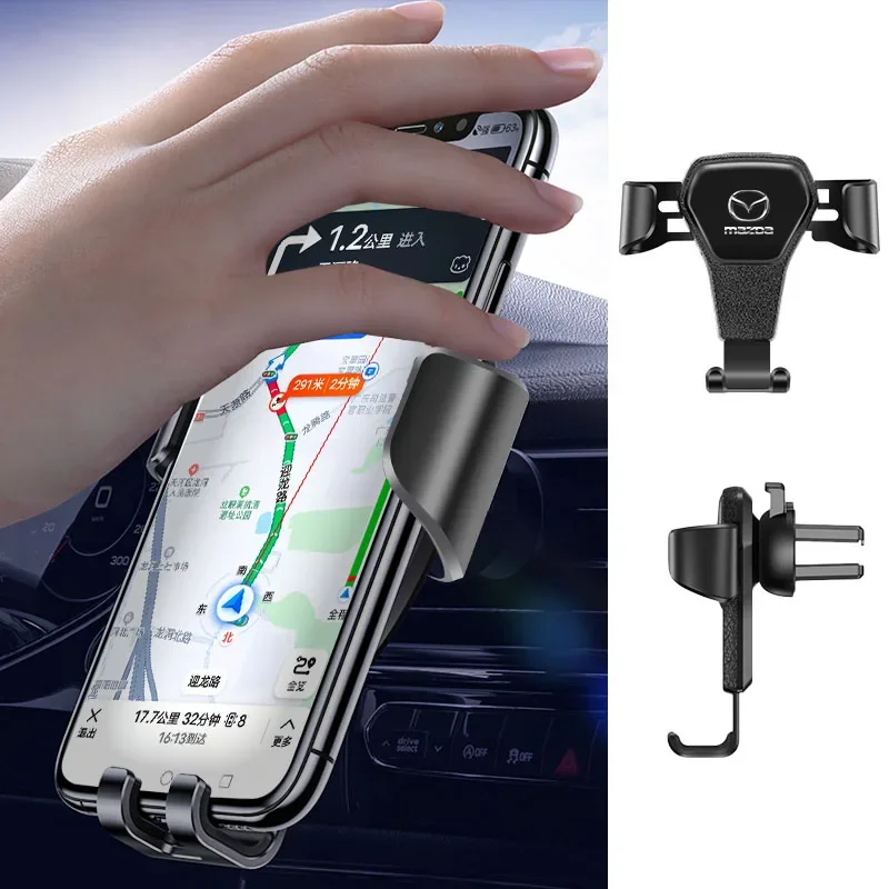 Gravity Car Phone Holder Air Vent Mount for Mazda CX3 CX4 CX5 3 CX30 CX7 CX8 CX9 RX7 Atenza Axela Smartphone Support Stand
Gravity Car Phone Holder Air Vent Mount for Mazda CX3 CX4 CX5 3 CX30 CX7 CX8 CX9 RX7 Atenza Axela Smartphone Support Stand