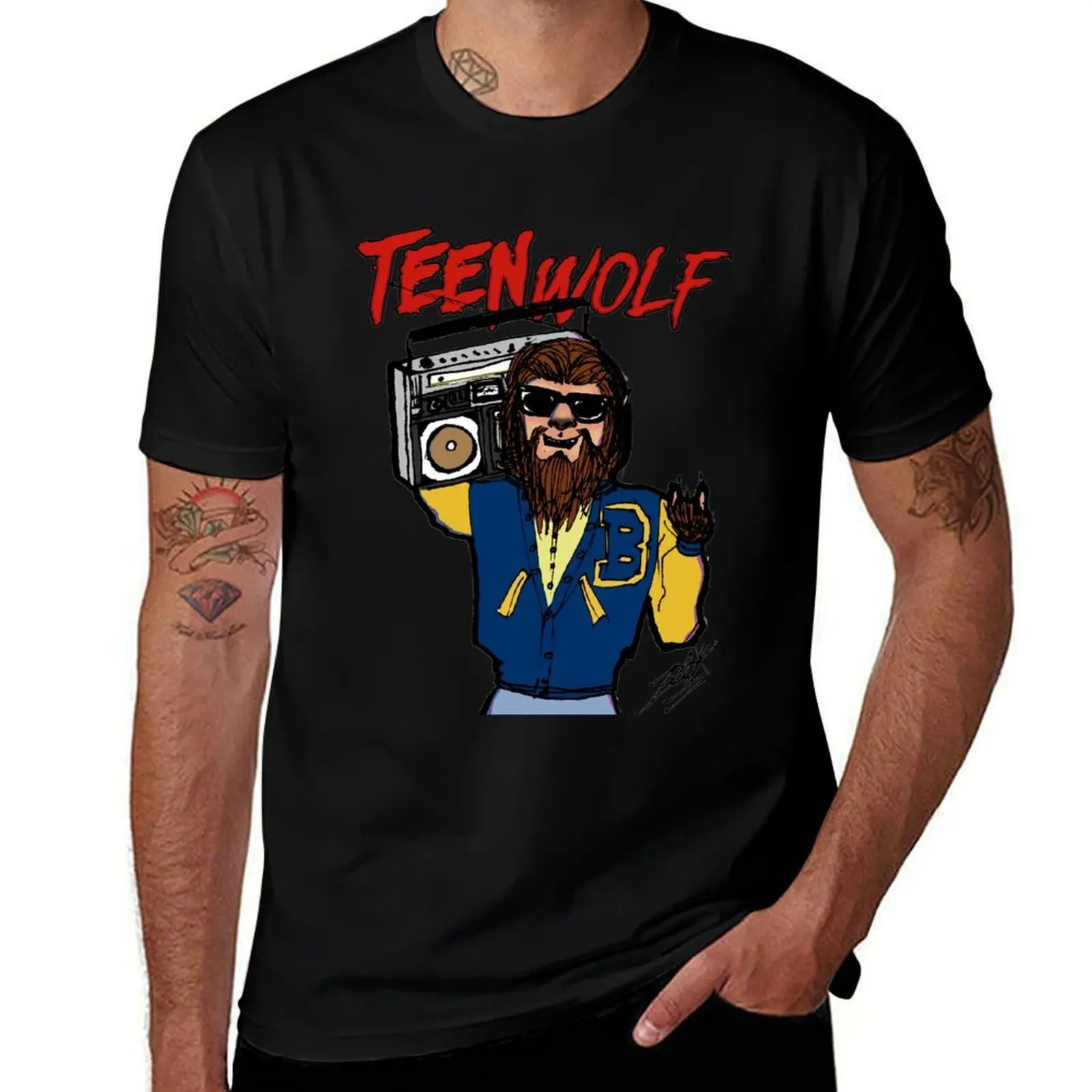 Teen Wolf T-Shirt t shirt personalised black cotton t-shirt plain for man package t shirts for man graphic vintage T-shirt
Teen Wolf T-Shirt t shirt personalised black cotton t-shirt plain for man package t shirts for man graphic vintage T-shirt