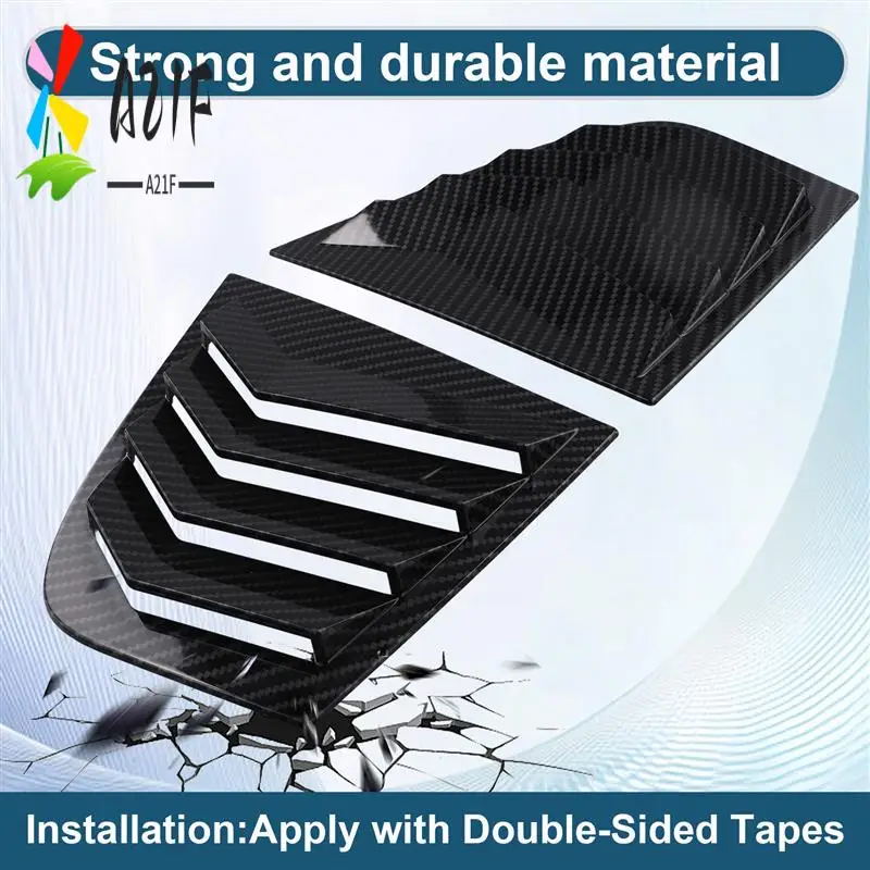 A21F-Car Accessories Rear Louver Window Side Shutter Cover Trim Sticker Vent Scoop For Kia Stinger 2018-2023
A21F-Car Accessories Rear Louver Window Side Shutter Cover Trim Sticker Vent Scoop For Kia Stinger 2018-2023