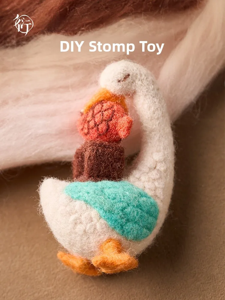 Creative DIY Felt Stamping Toy Museum Gift Handmade Decorative Birthday Present Adorable Polyester Fiber Craft for Friends
Creative DIY Felt Stamping Toy Museum Gift Handmade Decorative Birthday Present Adorable Polyester Fiber Craft for Friends