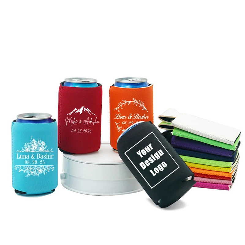 Custom Can Cooler Neoprene Can Cooler, Beer Can Cooler Personalized Can Cooler Sleeve for Wedding Drink Decoration Party Favors
Custom Can Cooler Neoprene Can Cooler, Beer Can Cooler Personalized Can Cooler Sleeve for Wedding Drink Decoration Party Favors