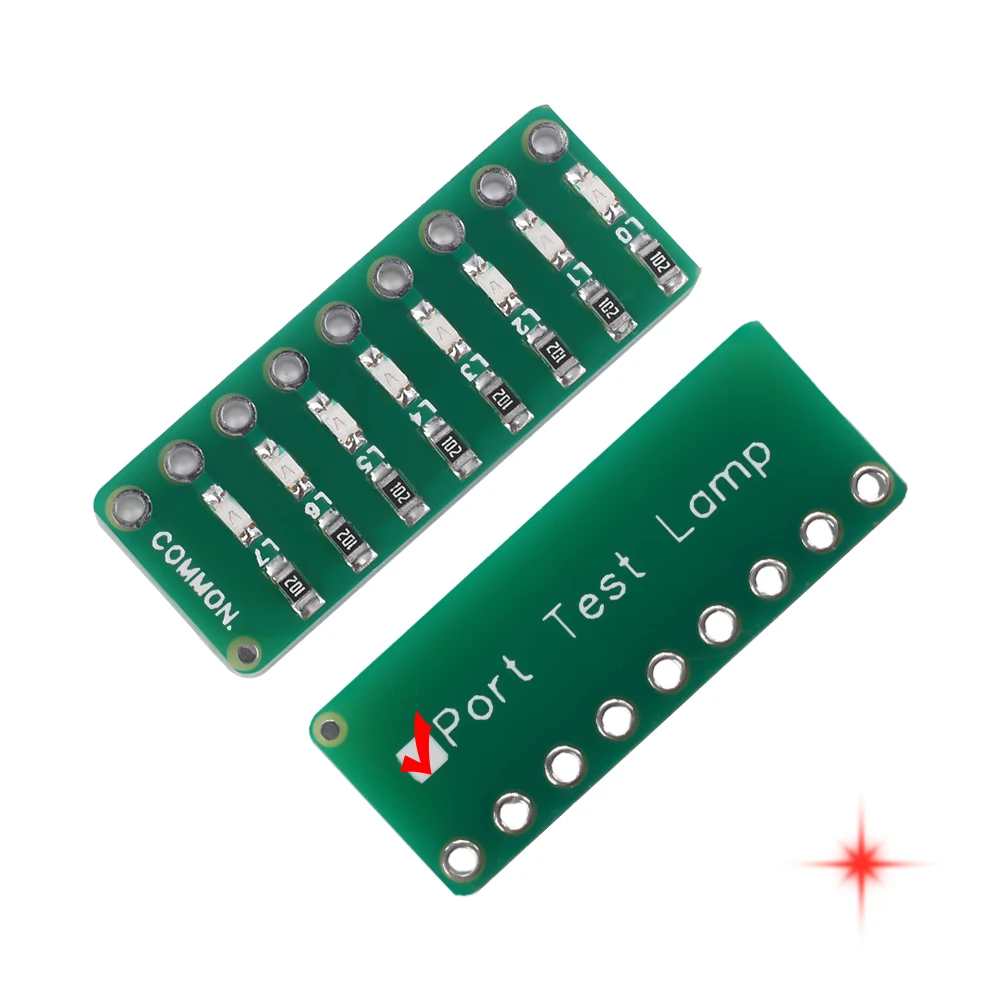 5Pcs 8-bit LED Port Test Lamp Indicator Running Water Port Test Lamp Red Green Blue For STM32 STC51 AVR PIC Use
5Pcs 8-bit LED Port Test Lamp Indicator Running Water Port Test Lamp Red Green Blue For STM32 STC51 AVR PIC Use