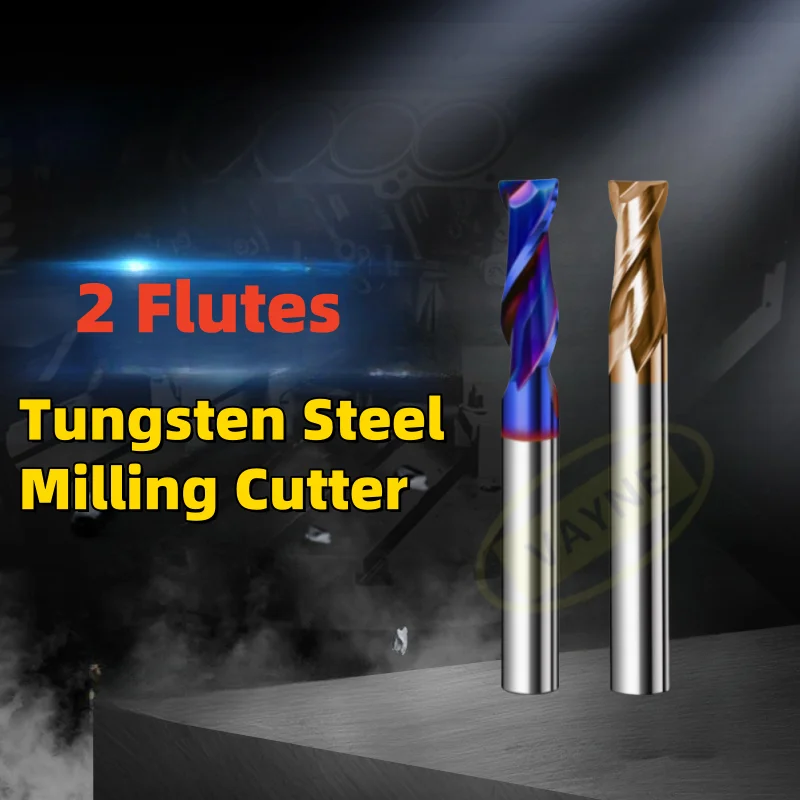 1PCS 1-20mm HRC55 65 2 Edge Flute Square Milling Cutter Nanocoated Machining CNC Hard Alloy Carbide Tool End Mill
1PCS 1-20mm HRC55 65 2 Edge Flute Square Milling Cutter Nanocoated Machining CNC Hard Alloy Carbide Tool End Mill