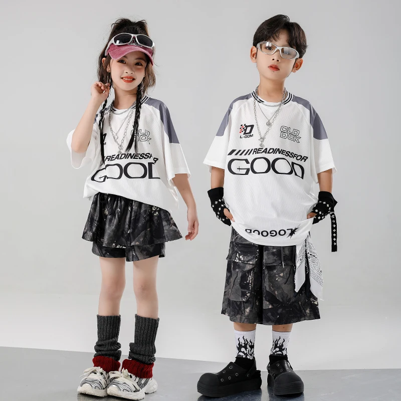 Children Oversize T-shirt Streetwear Boys Hip Hop Street Dance Shorts Girls K-pop Jogges Pants Kids Teens Summer Clothes Sets
Children Oversize T-shirt Streetwear Boys Hip Hop Street Dance Shorts Girls K-pop Jogges Pants Kids Teens Summer Clothes Sets
