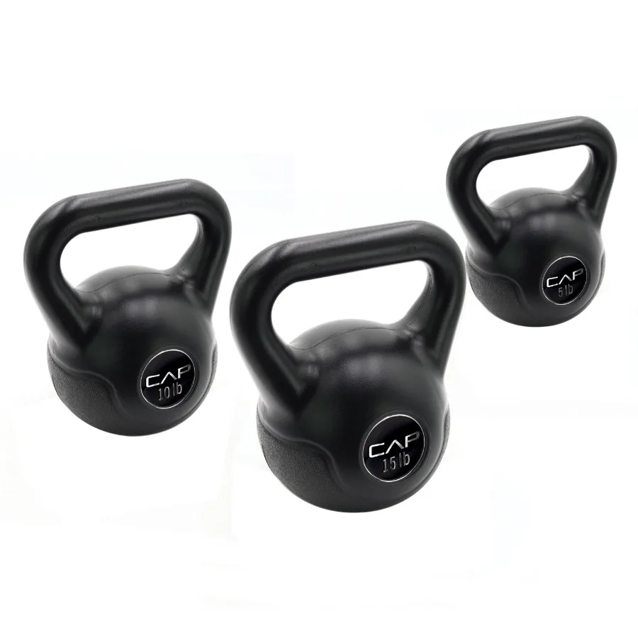 Versatile Kettlebell Set for Strength Training and Home Workouts 5 10 15 lbs - Ideal for Toning and Conditioning
Versatile Kettlebell Set for Strength Training and Home Workouts 5 10 15 lbs - Ideal for Toning and Conditioning