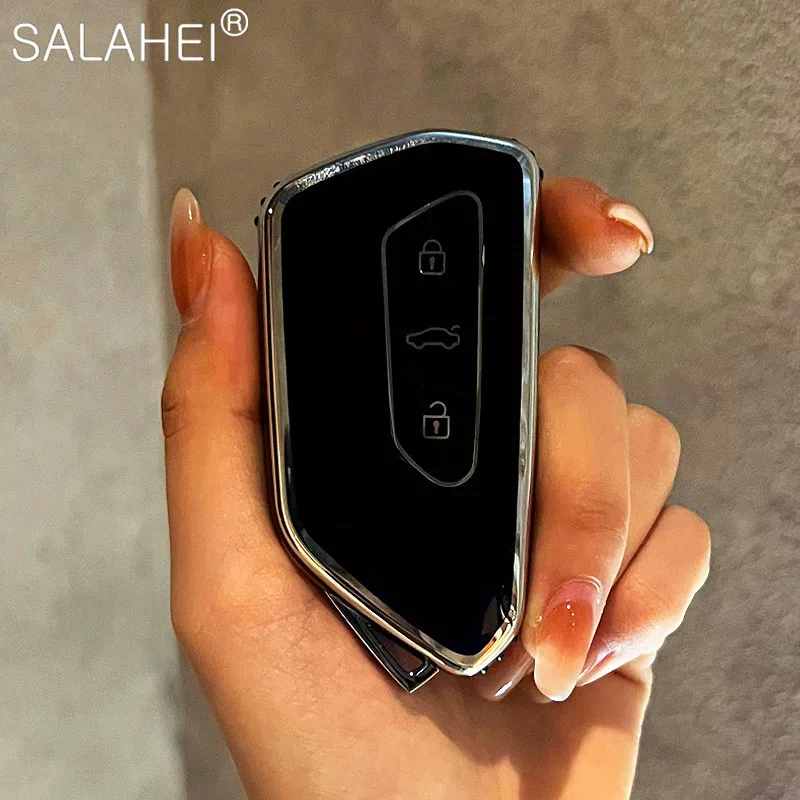 Soft TPU Car Remote Key Case Cover Shell for VW Volkswagen Golf 8 Mk8 2020 for Skoda Octavia 4 8 A8 MK4 VAG Group 2021 Seat Leon
Soft TPU Car Remote Key Case Cover Shell for VW Volkswagen Golf 8 Mk8 2020 for Skoda Octavia 4 8 A8 MK4 VAG Group 2021 Seat Leon