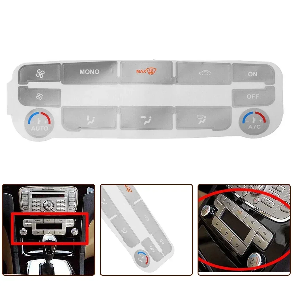 Car Button Repair Sticker A/C Button Repair Sticker For Ford Air Conditioning Panel Stickers Interior Replacement Parts
Car Button Repair Sticker A/C Button Repair Sticker For Ford Air Conditioning Panel Stickers Interior Replacement Parts