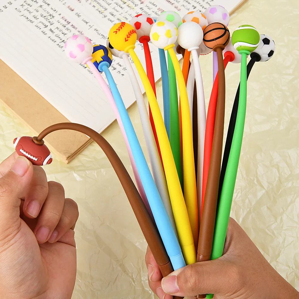 2026 Sports Theme Gel Pen Soccer Football Basketball Rugby Cute Cartoon Student Water Pen Carbon Black Writing Instrument Random
2026 Sports Theme Gel Pen Soccer Football Basketball Rugby Cute Cartoon Student Water Pen Carbon Black Writing Instrument Random